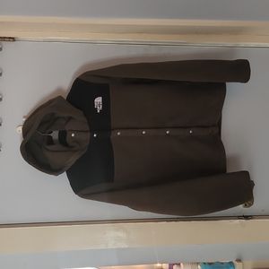 North face button down fleece